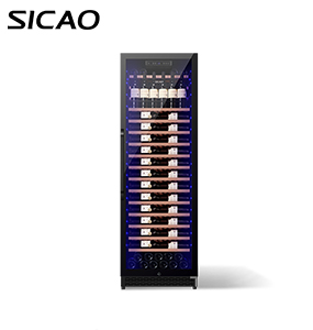 SICAO 470L fan cooling compressor single zone wine cooler