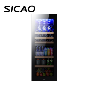 SICAO 200L 82 Bottles Beverage Cooler